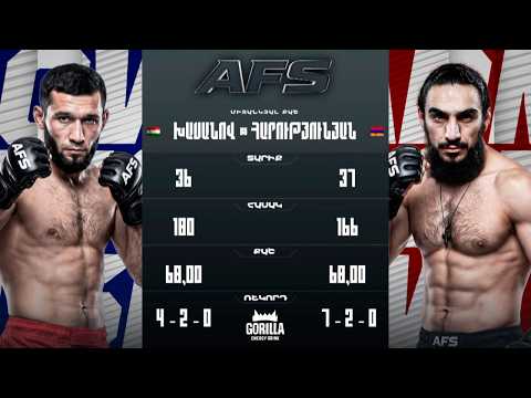 Միհրան «Մաեստրո» Հարությունյան vs Մուհամմադրասուլ Խասանով — Co-main